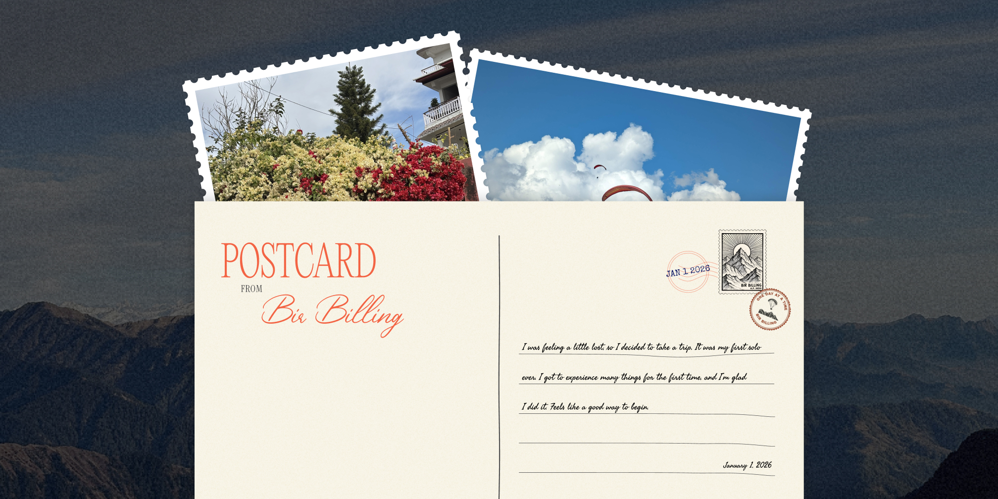 Postcard from Bir
