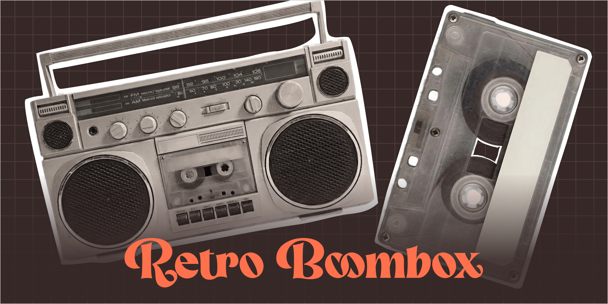 Retro Boombox